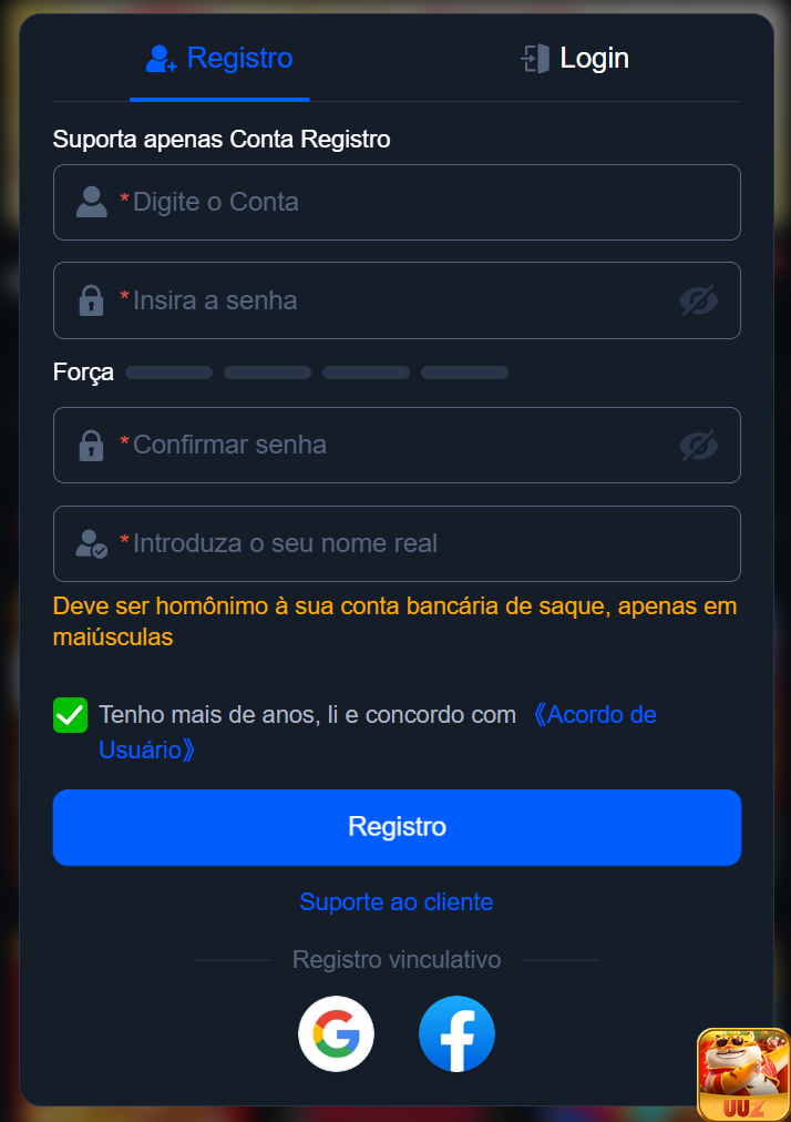 Experimente o sofisticado aplicativo uuz.com